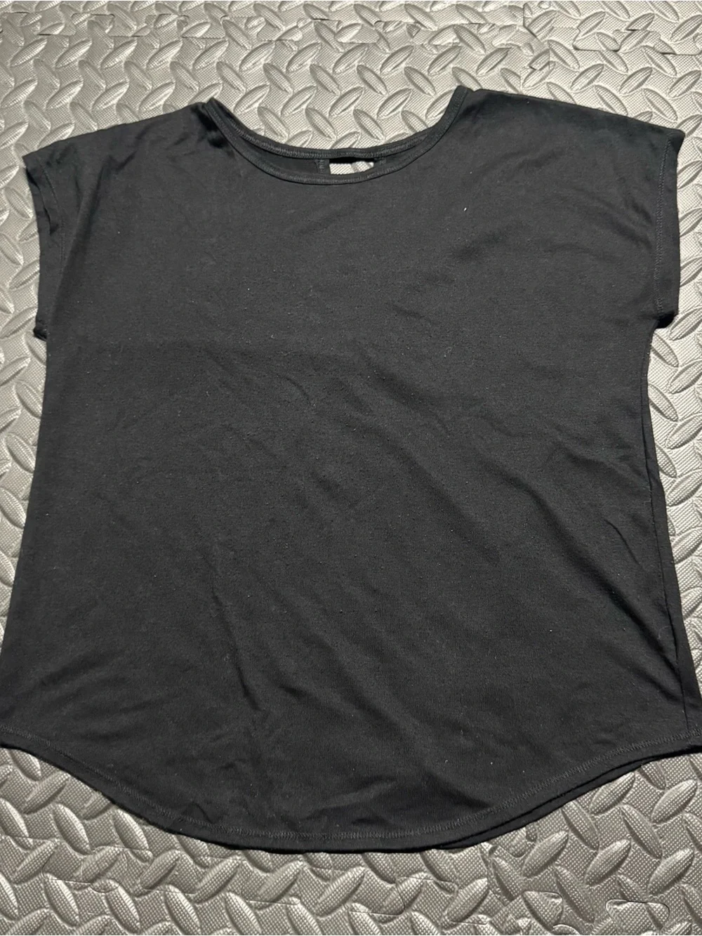 Old Navy Active Girls Black Open Back Twist Athletic Top Size L 10-12